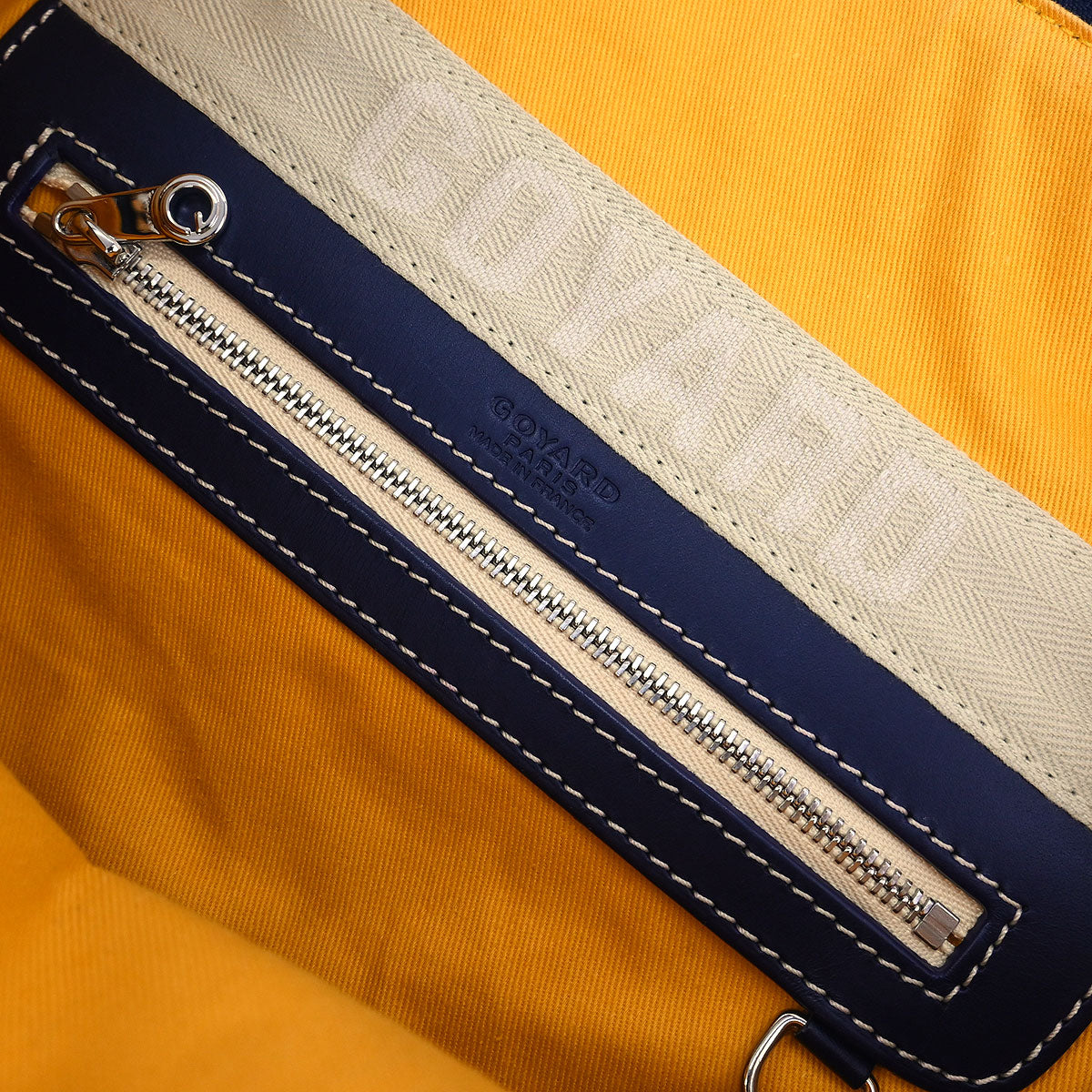 Goyard Navy Bowling 30 Handbag