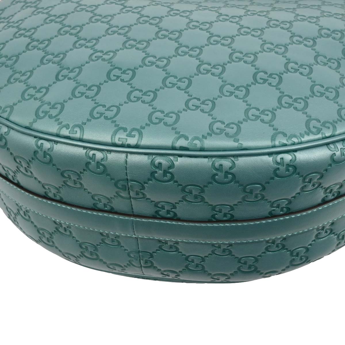 Gucci Light Blue Guccissima GG Hobo Handbag