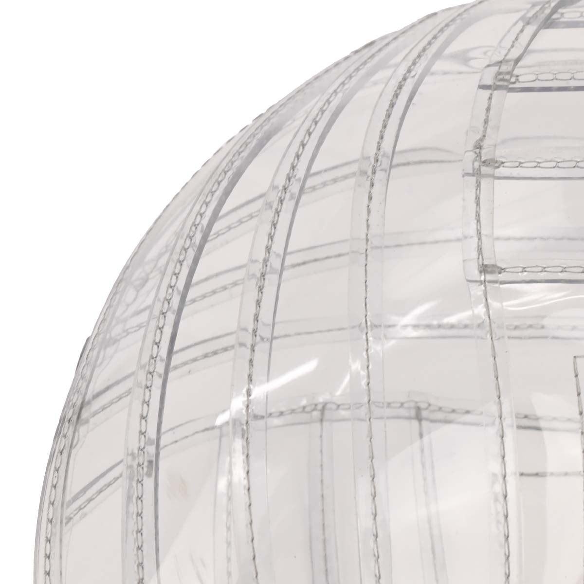 Chanel 2018 Clear PVC Chevron Tote Handbag