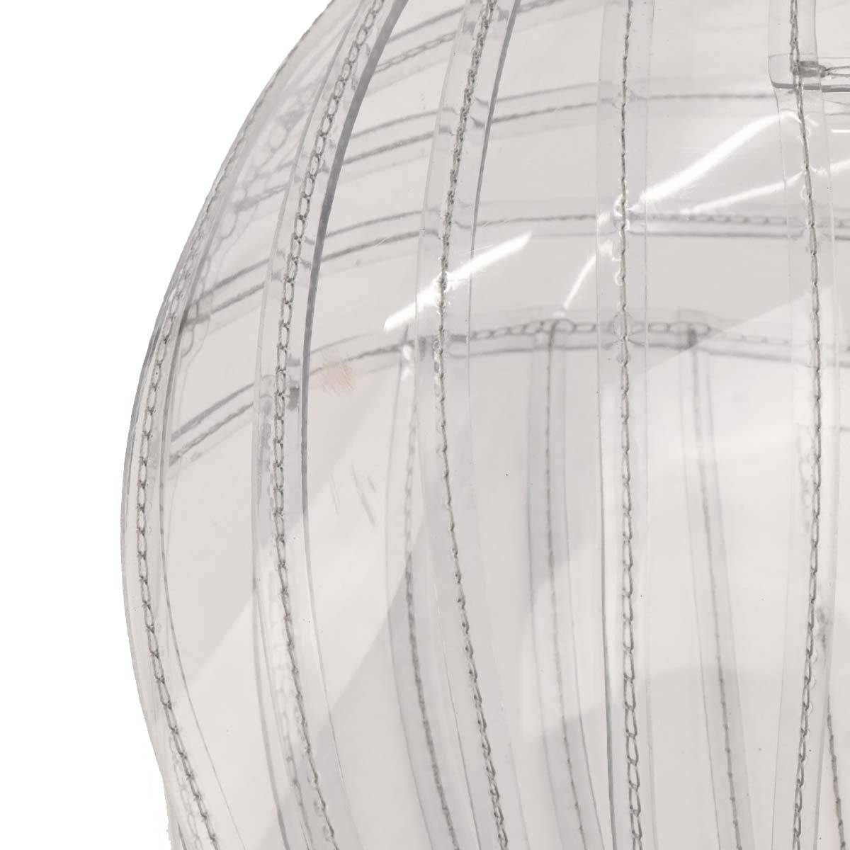 Chanel 2018 Clear PVC Chevron Tote Handbag