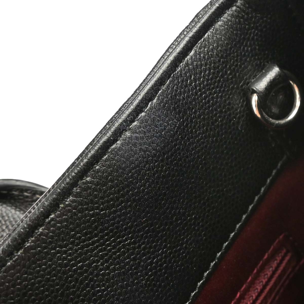 Chanel 2016-2017 Black Caviar Executive Cerf Tote Handbag