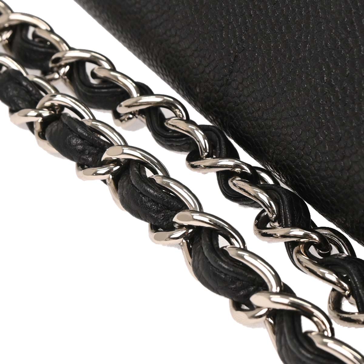 Chanel 2010-2011 Black Caviar Shoulder Bag