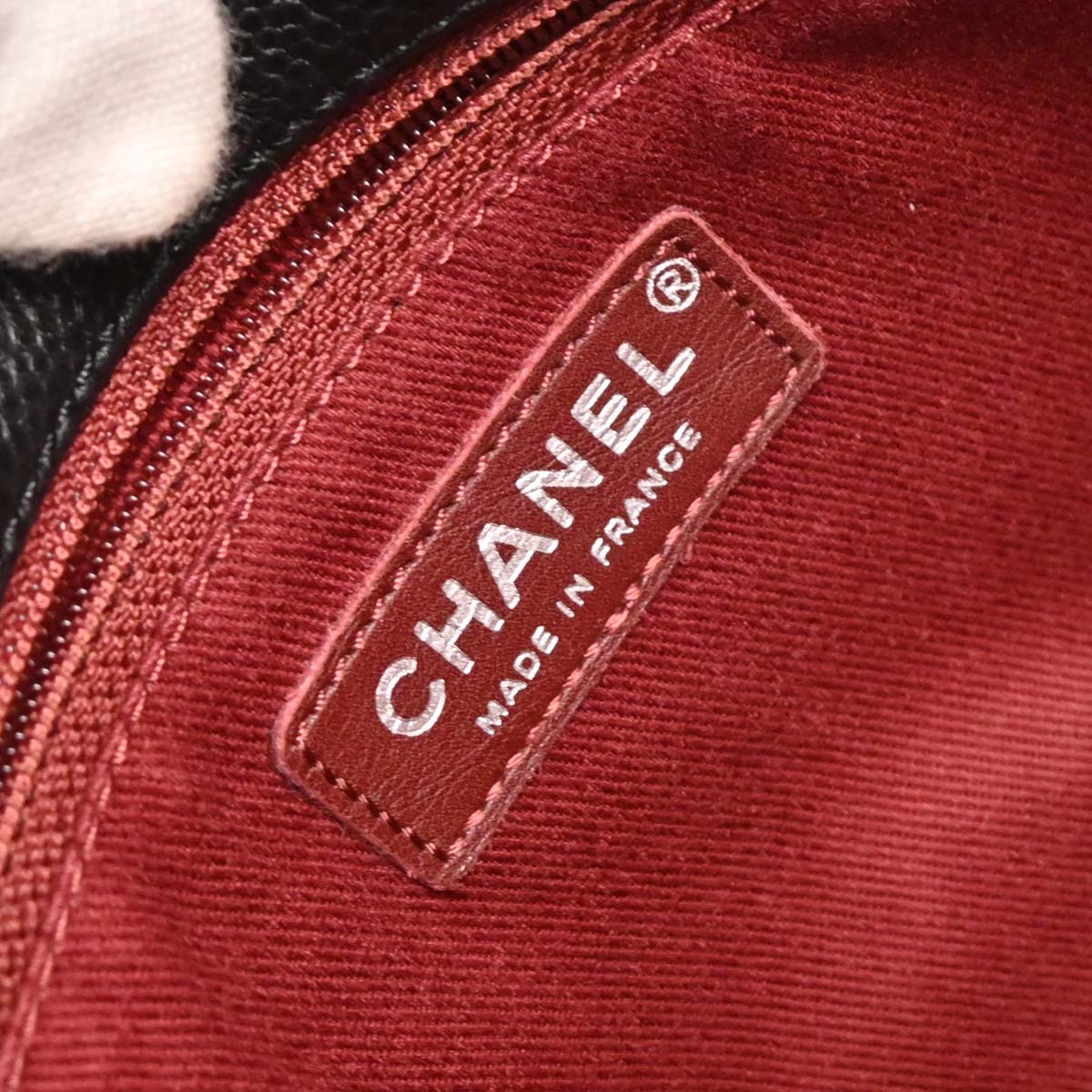 Chanel 2010-2011 Black Caviar Shoulder Bag