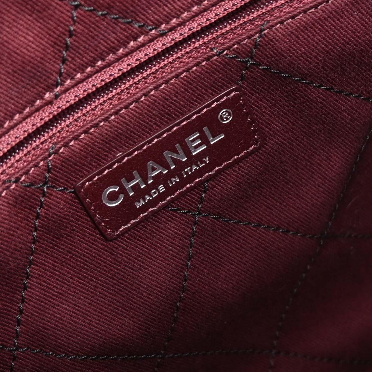 Chanel 2014-2015 Black Caviar Shopping Fever Tote Handbag