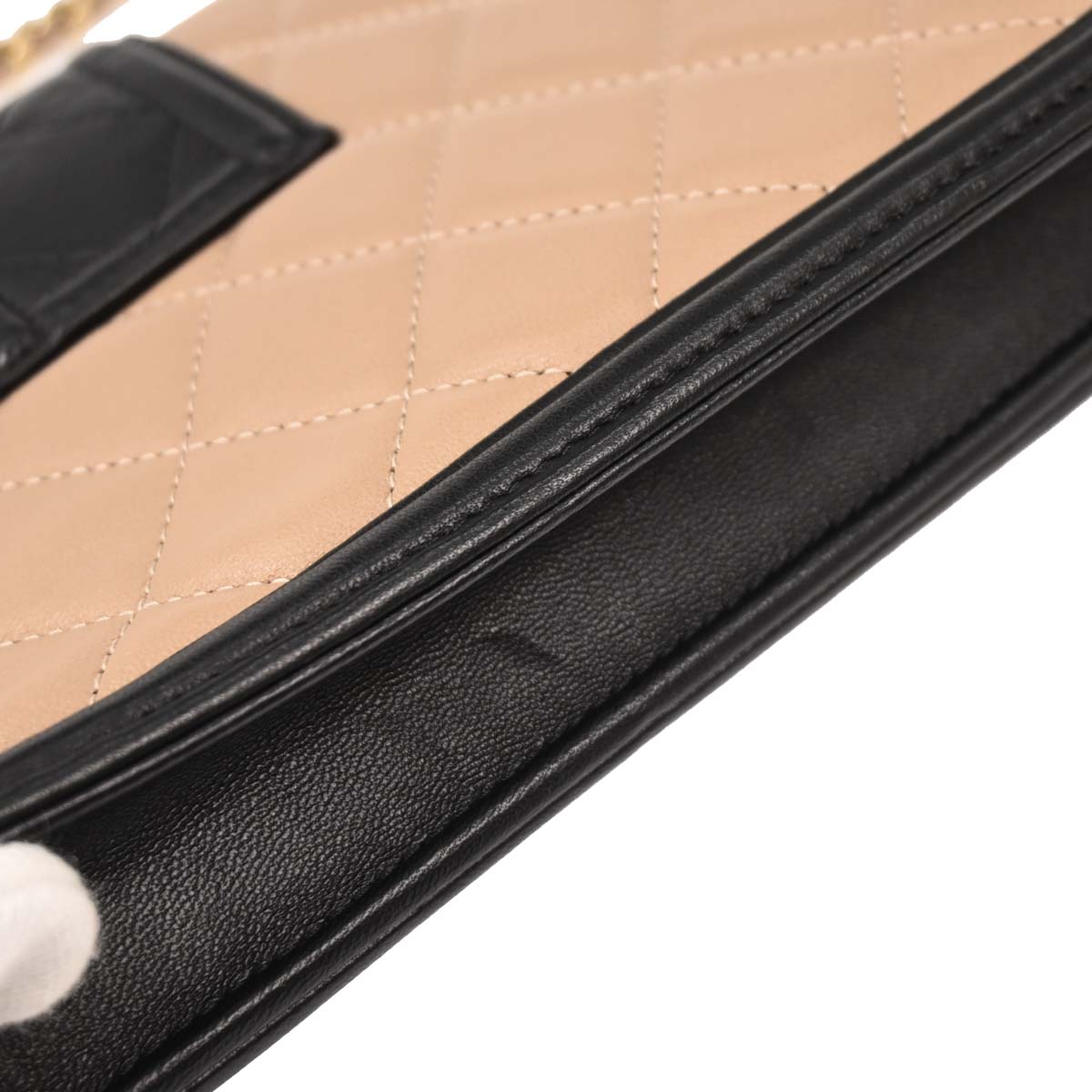 Chanel Beige Lambskin Elegant CC WOC Wallet on Chain