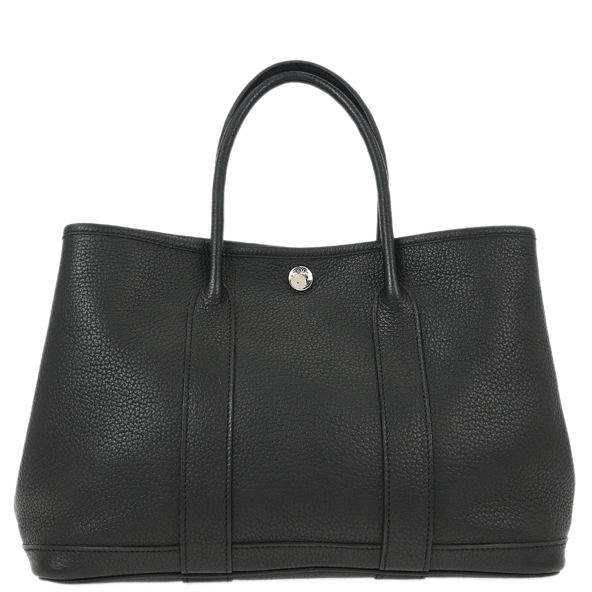 Hermes Black Negonda Garden Party 30 TPM Tote Handbag