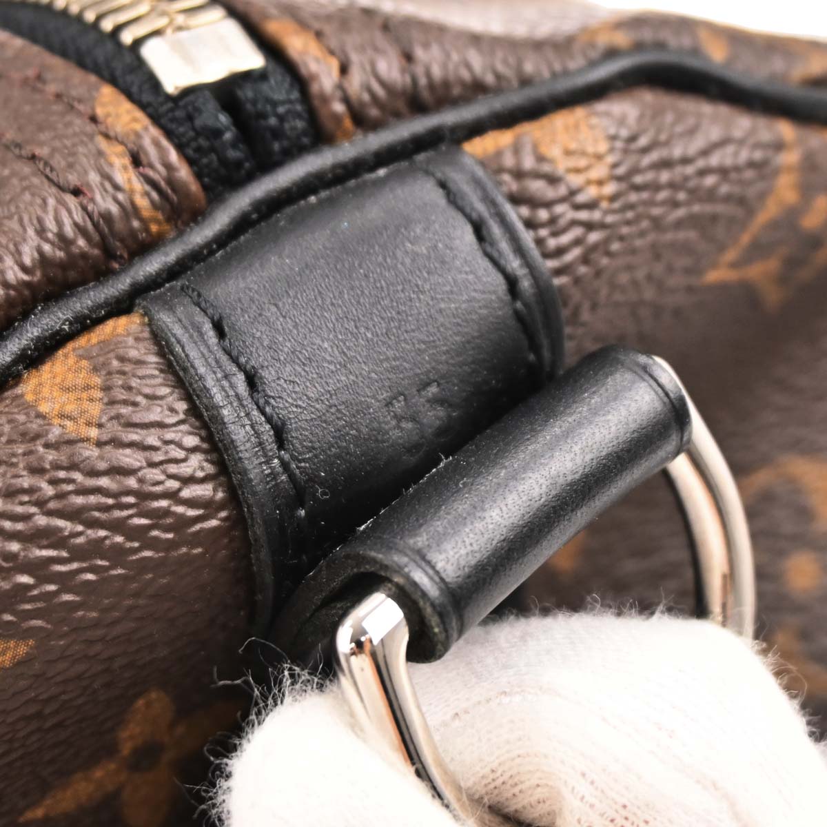 Louis Vuitton Monogram Macassar Keepall Bandouliere 55 M56714