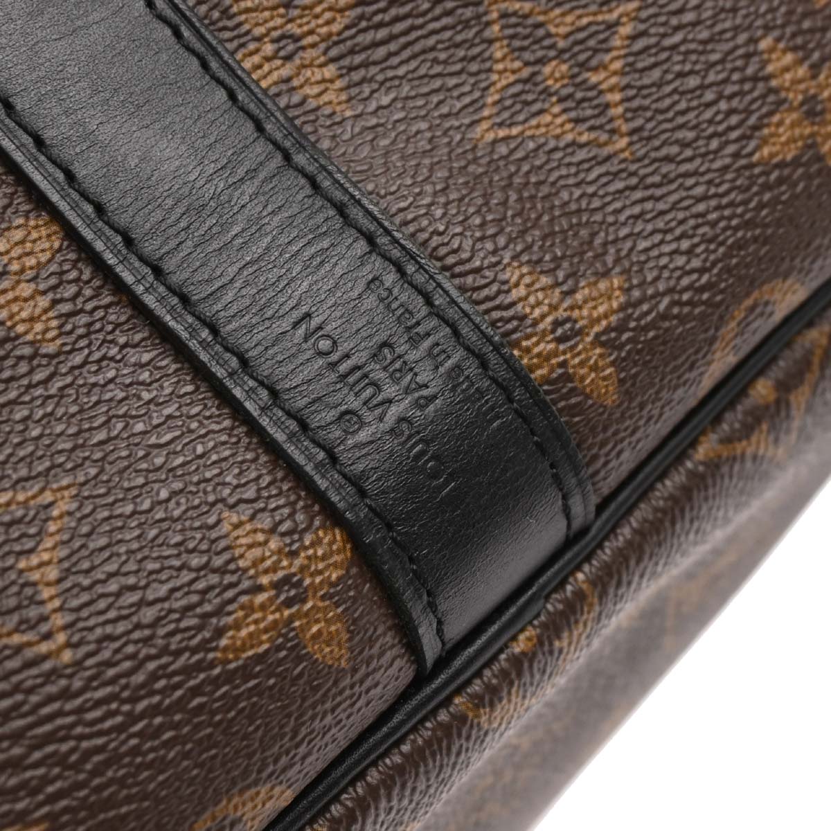 Louis Vuitton Monogram Macassar Keepall Bandouliere 55 M56714