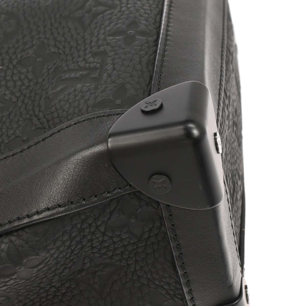 Louis Vuitton Black Taurillon Soft Trunk Shoulder Bag M53288