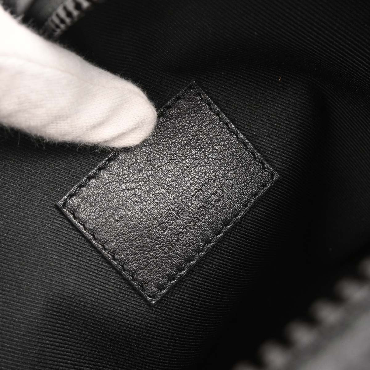 Louis Vuitton Black Taurillon Soft Trunk Shoulder Bag M53288