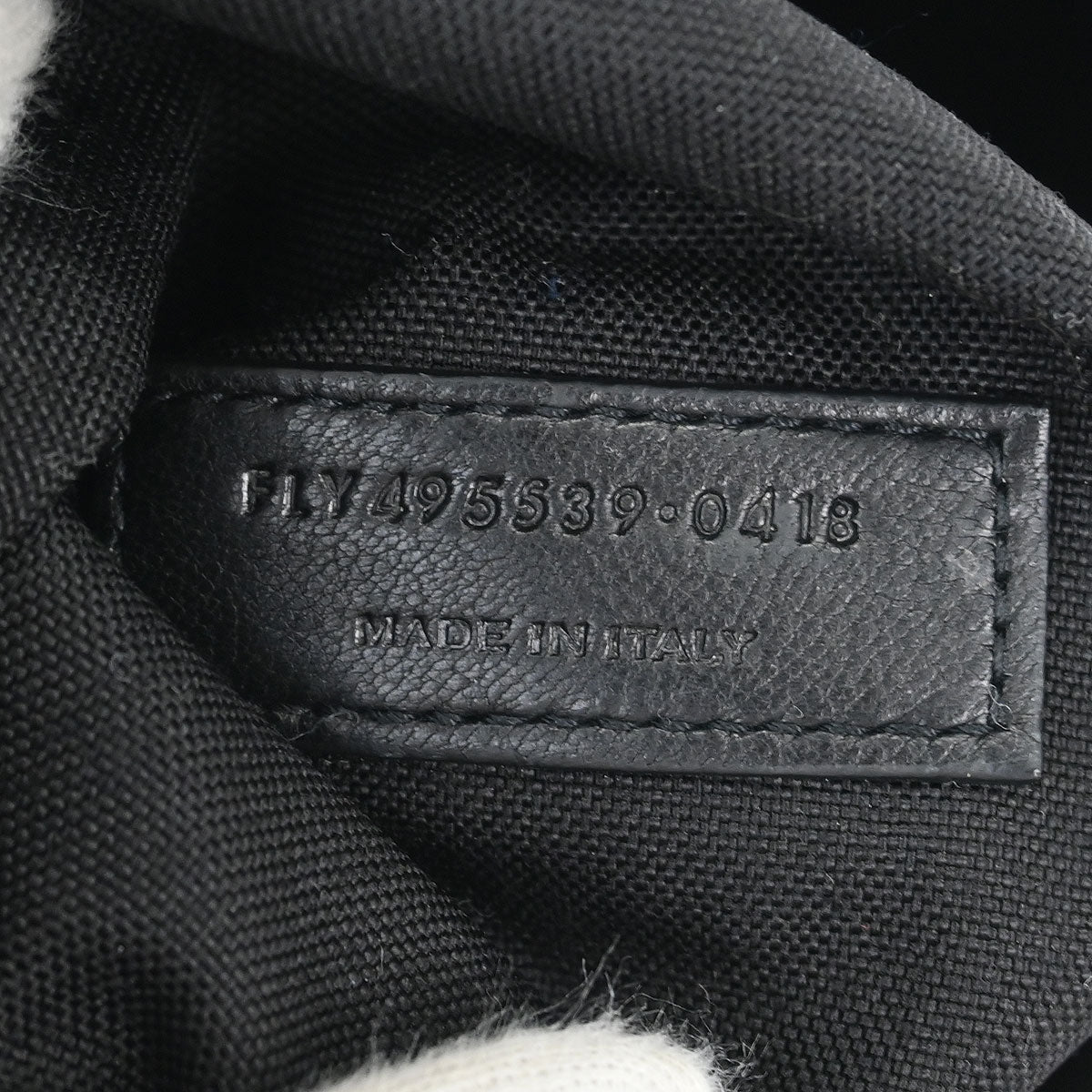 Saint Laurent Black Backpack