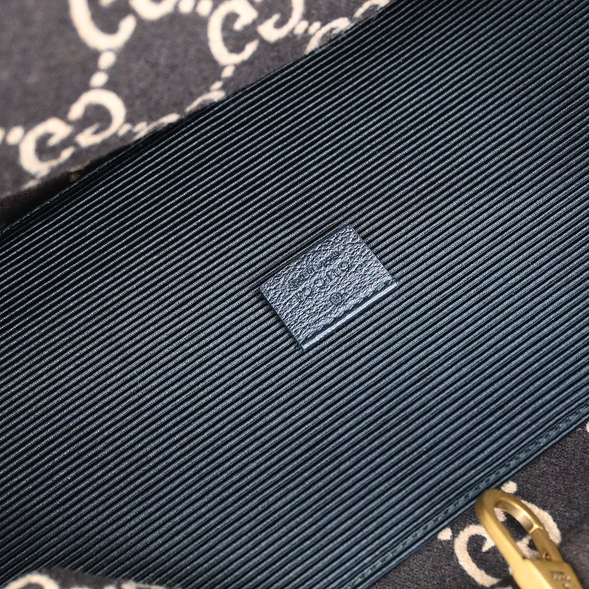 Gucci Beige Wool GG Tote 2way Shoulder Handbag