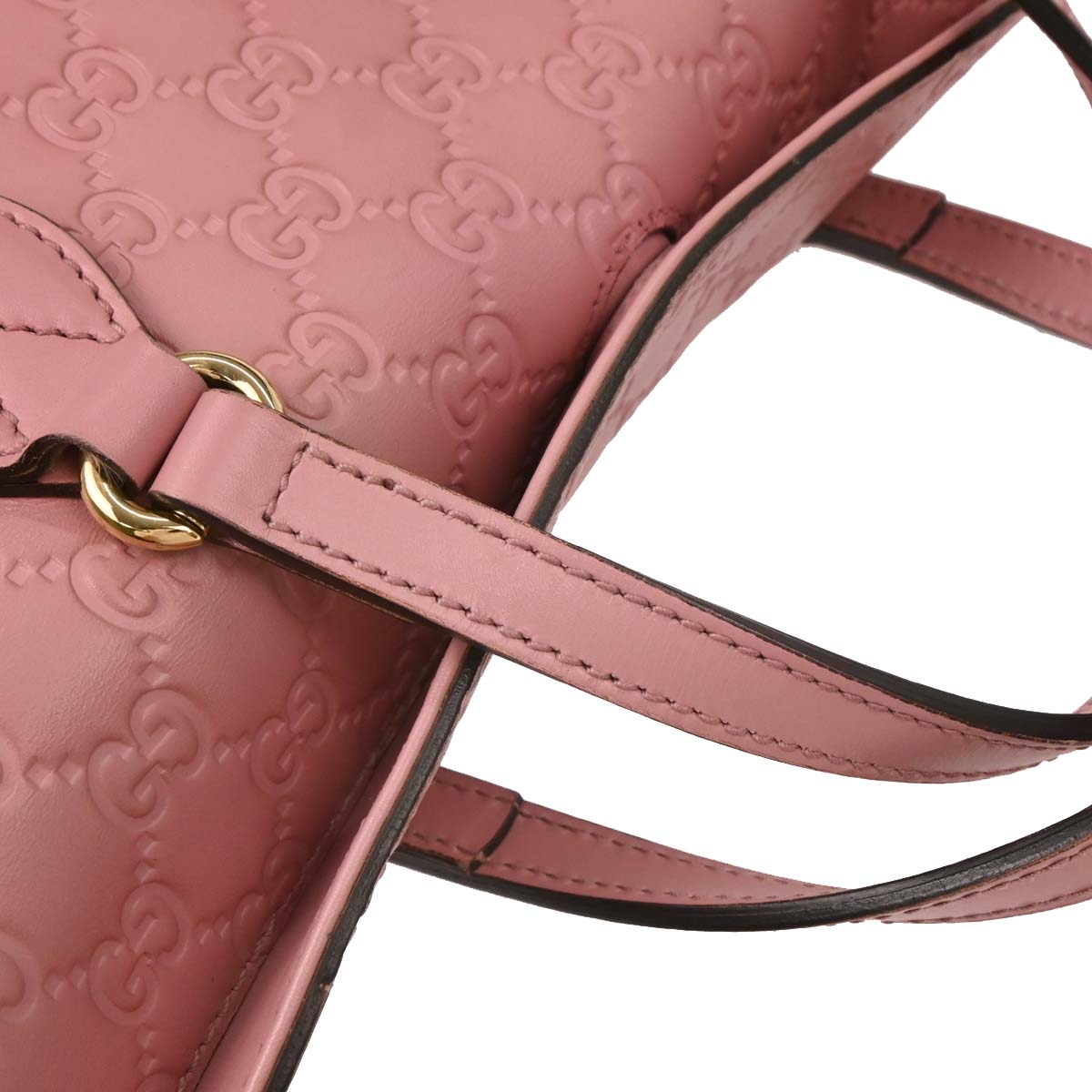 Gucci Pink Guccissima 2way Shoulder Handbag