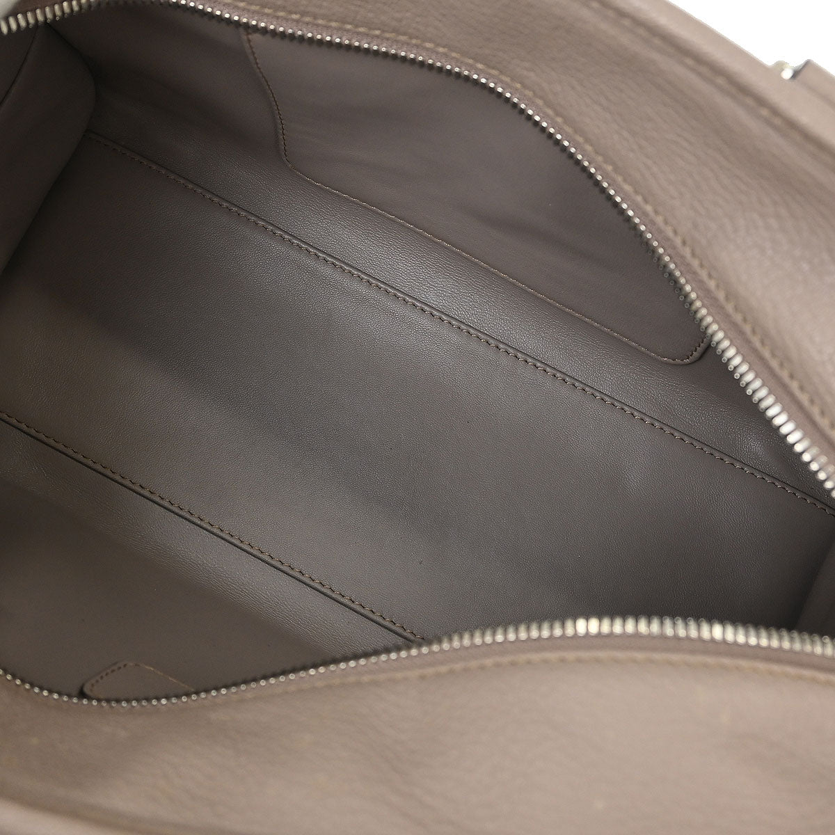 Loewe Gray Leather Amazona 28 Handbag