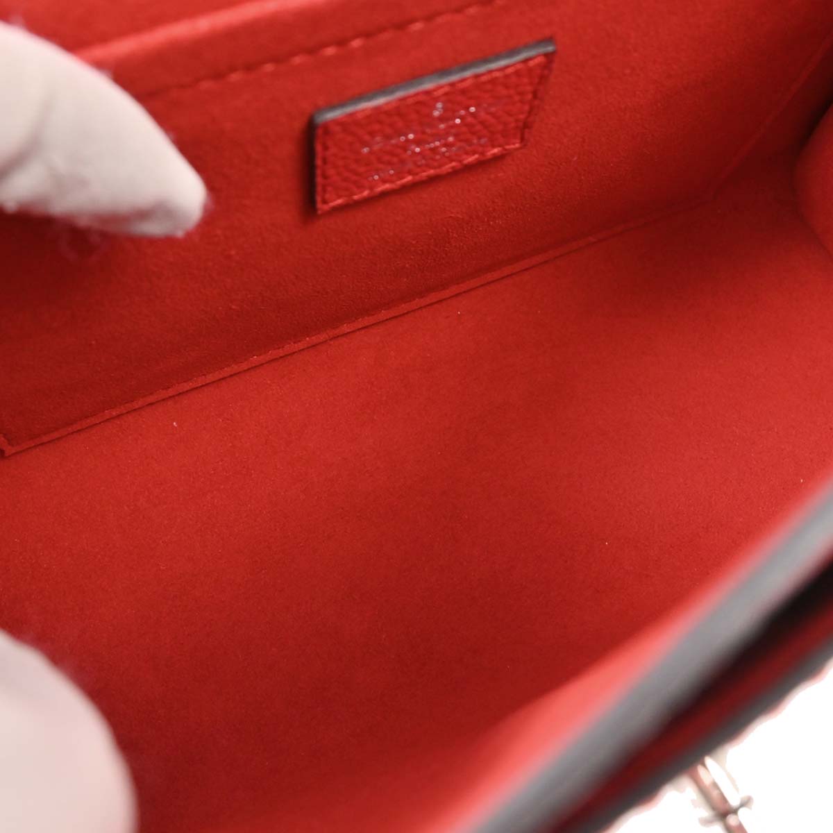 Louis Vuitton Red My Lockme BB Shoulder Bag M51419