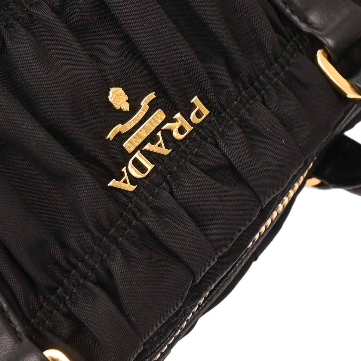 Prada Black Nylon Handbag