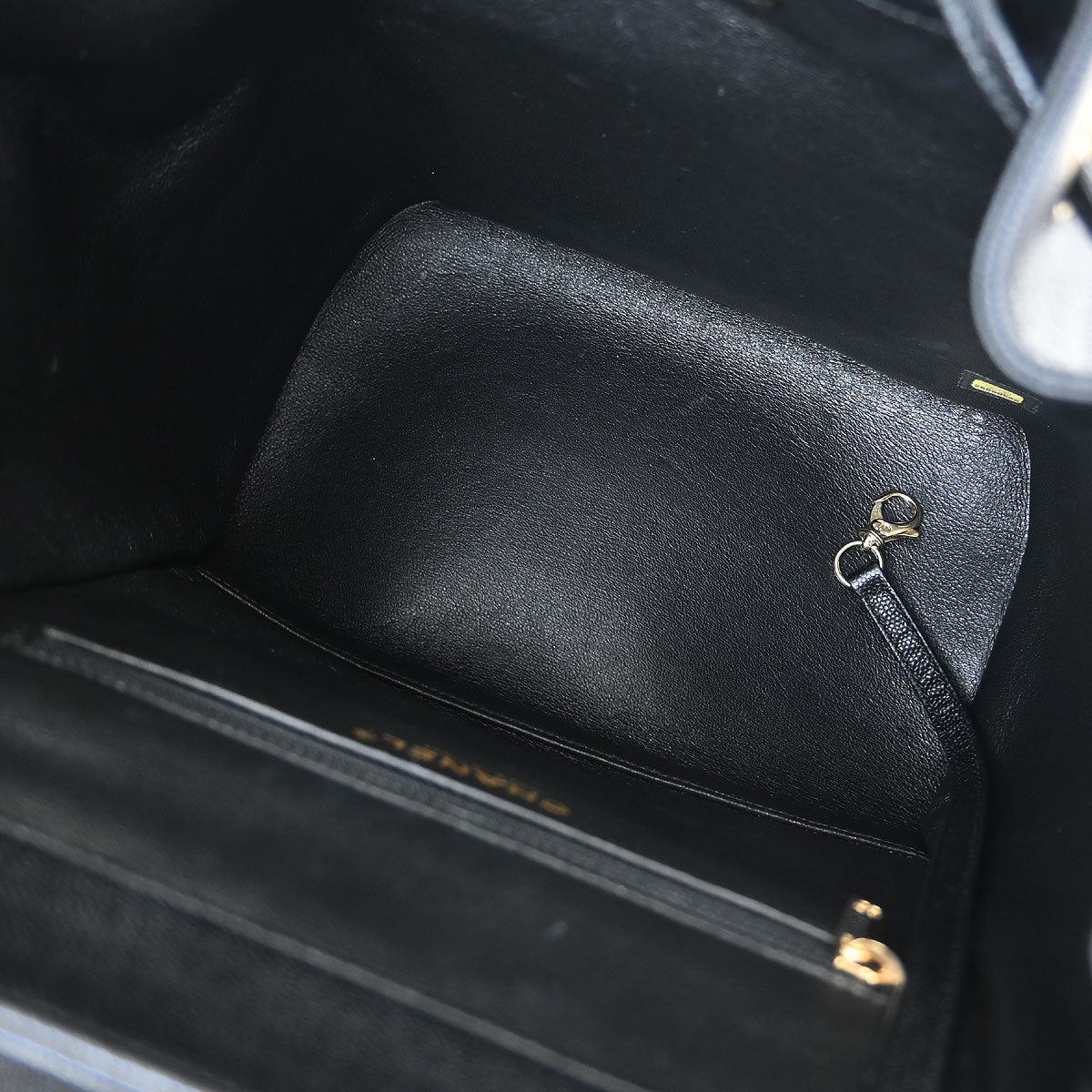 Chanel Black Calfskin Business Affinity Backpack