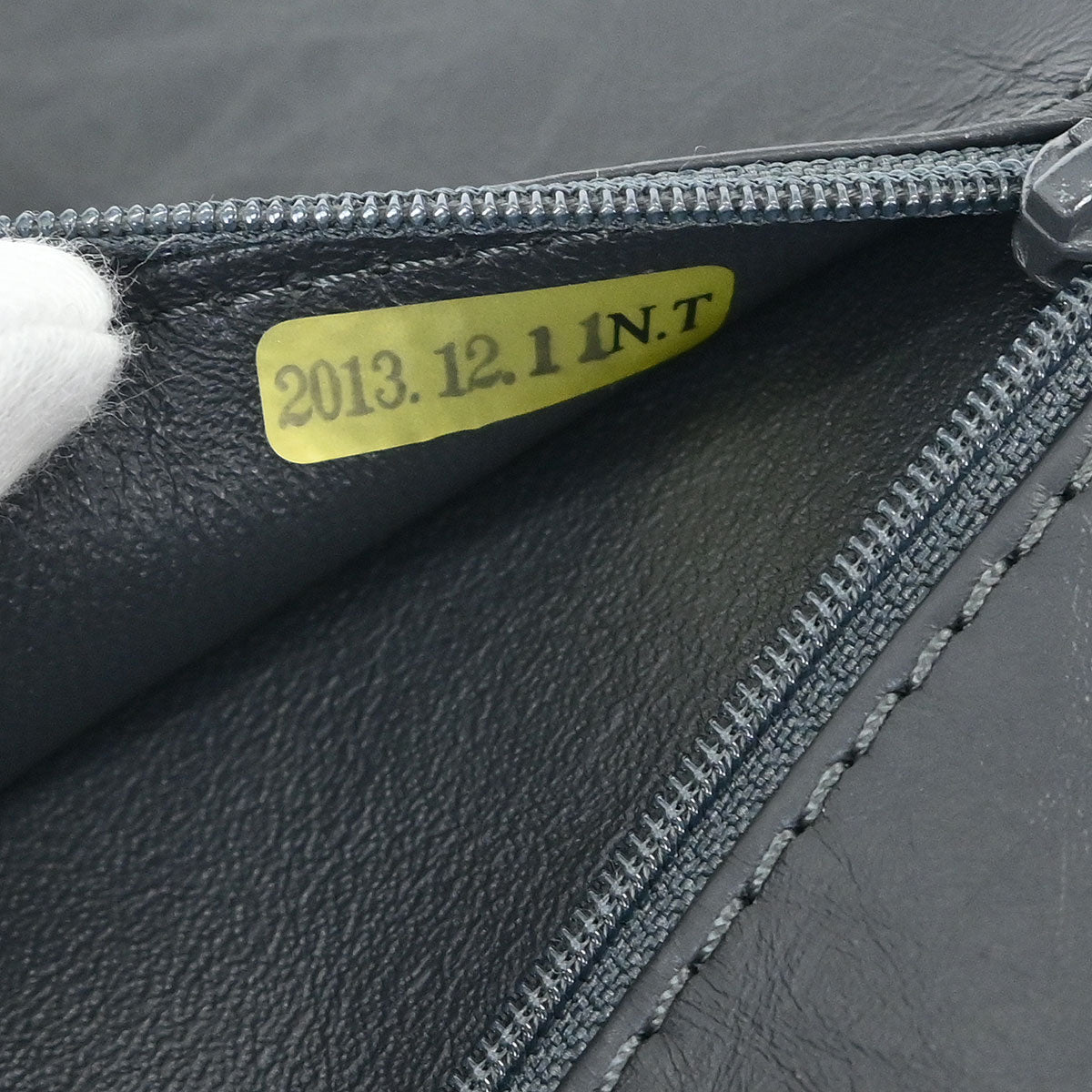 Chanel 2012 Gray Calfskin 2.55 Double Flap Shoulder Bag