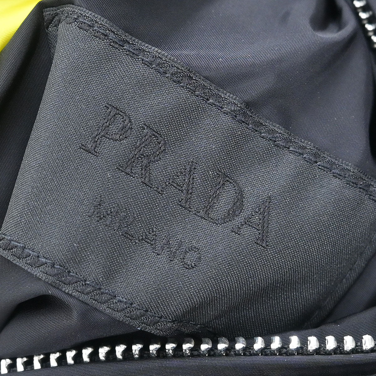 Prada 2019 Reversible Jacket Black Yellow #48