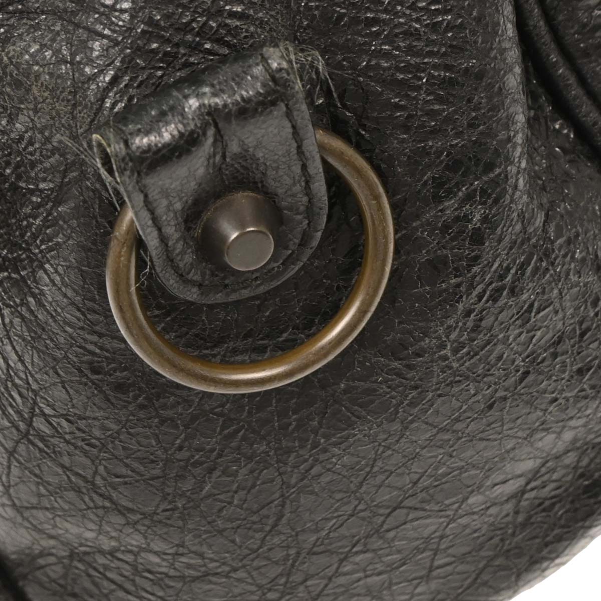 Balenciaga Black Leather Twiggy 2way Shoulder Handbag