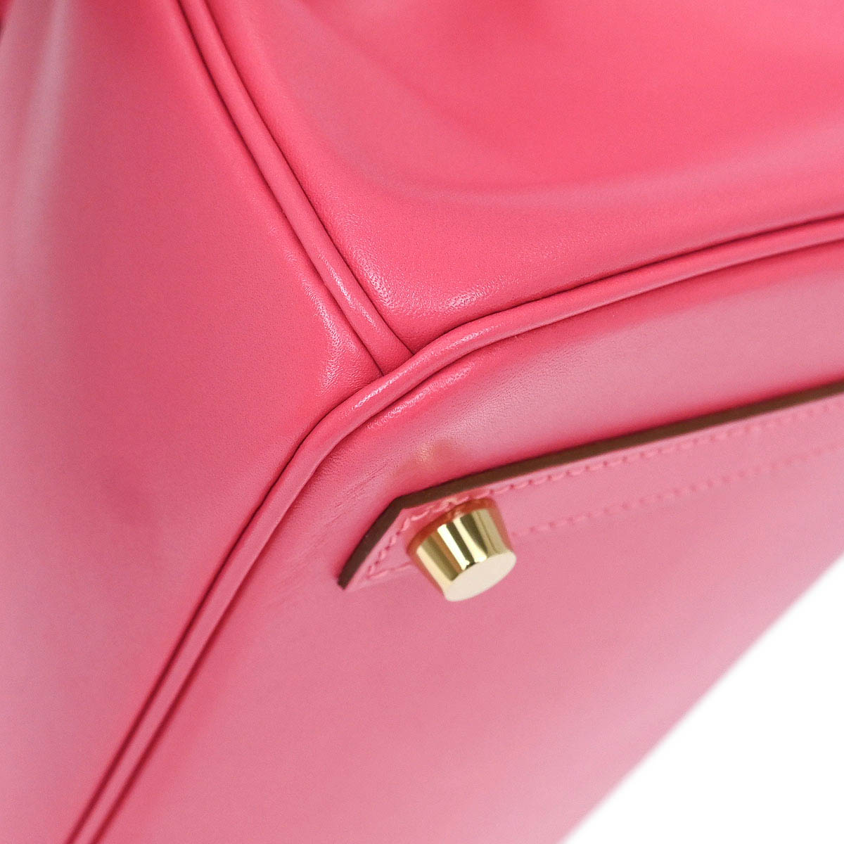 Hermes Rose Lipstick Tadelakt Birkin 30 Handbag