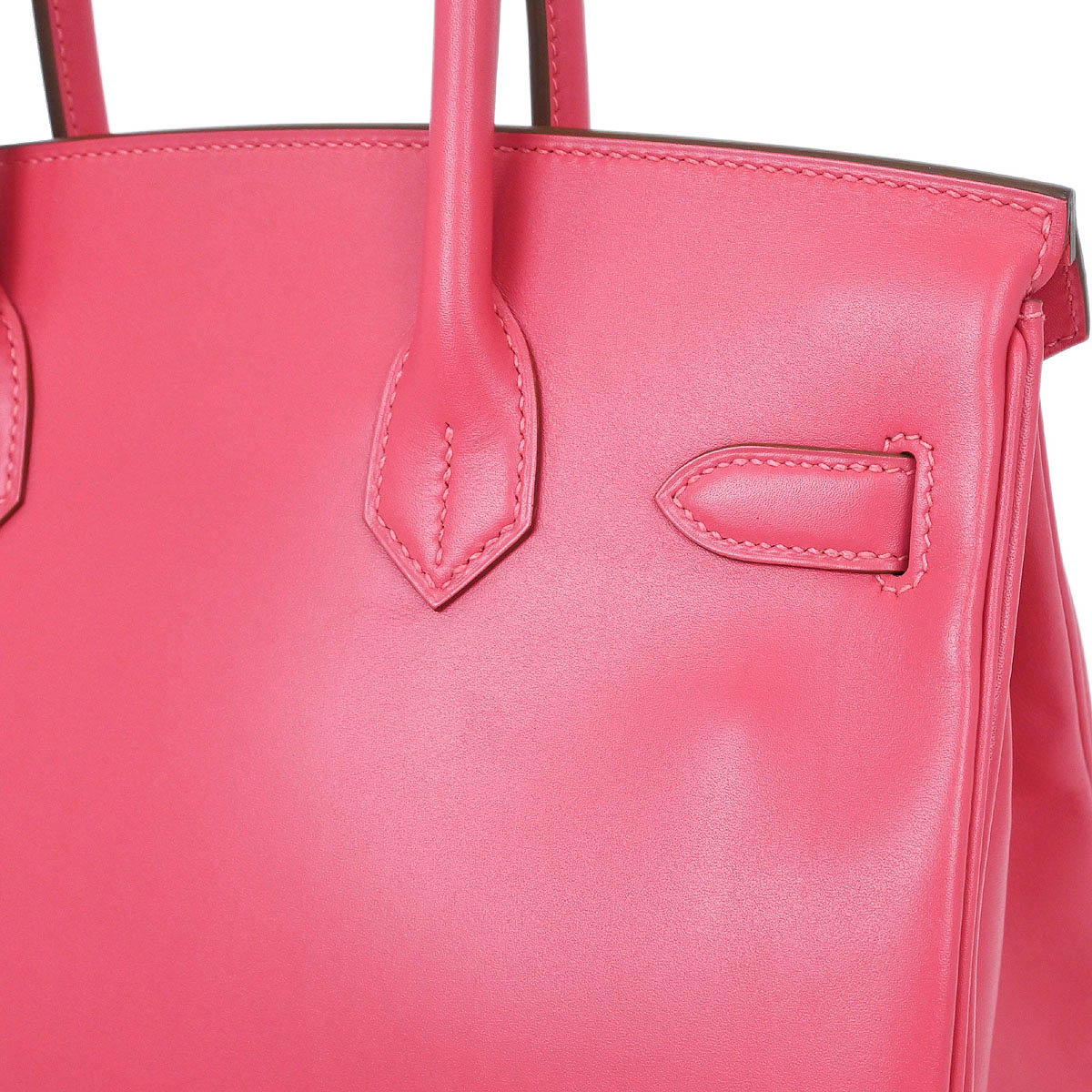 Hermes Rose Lipstick Tadelakt Birkin 30 Handbag