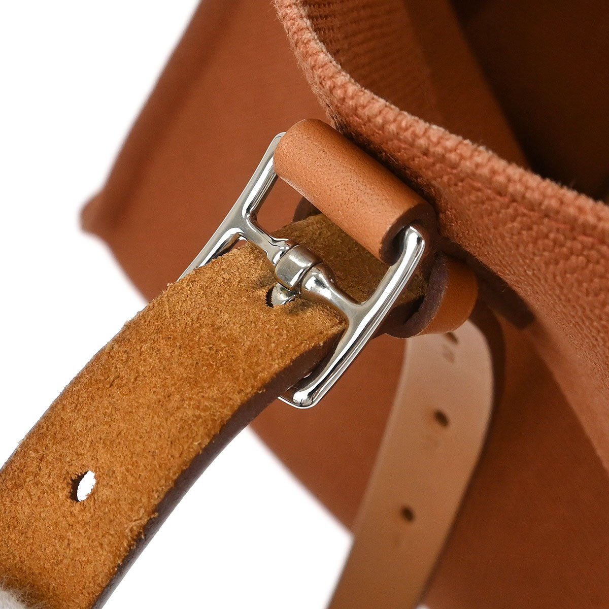Hermes Brown Canvas Etriviere Elan Tote Bag