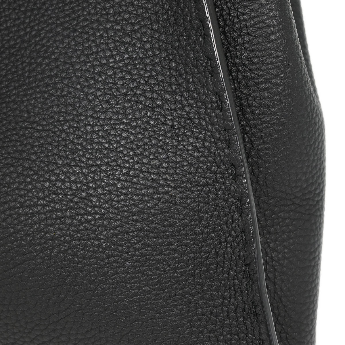 Fendi Black Leather Peekaboo 2way Shoulder Handbag