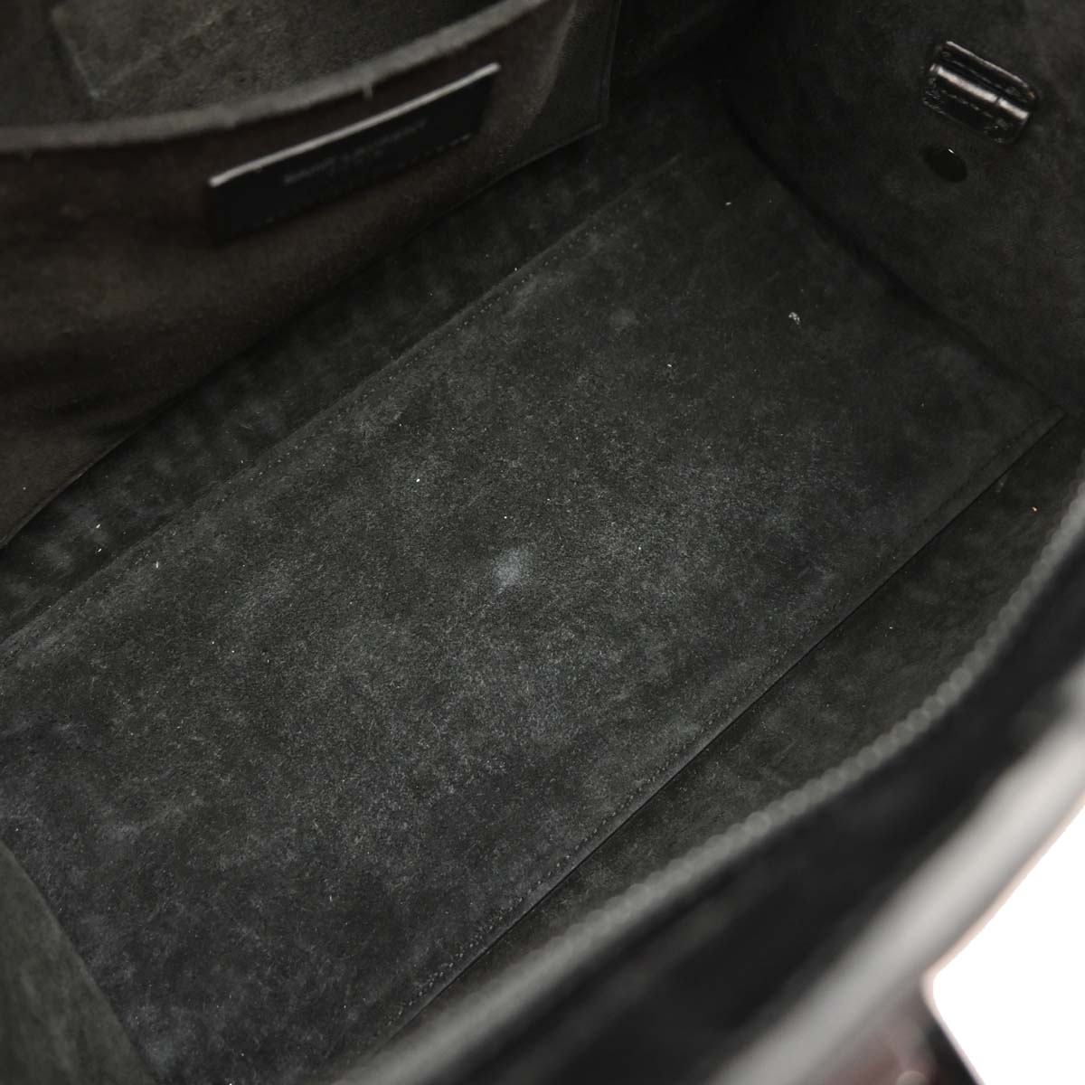Saint Laurent * Black Cabas 2way Shoulder Handbag