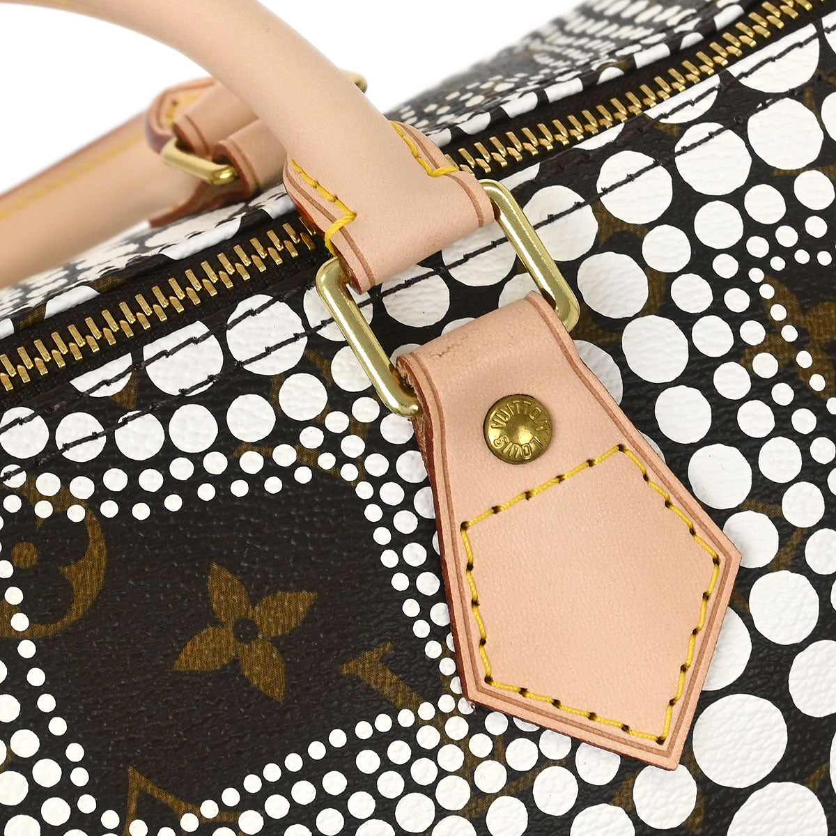 Louis Vuitton White Monogram Town Speedy 30 Handbag M40690