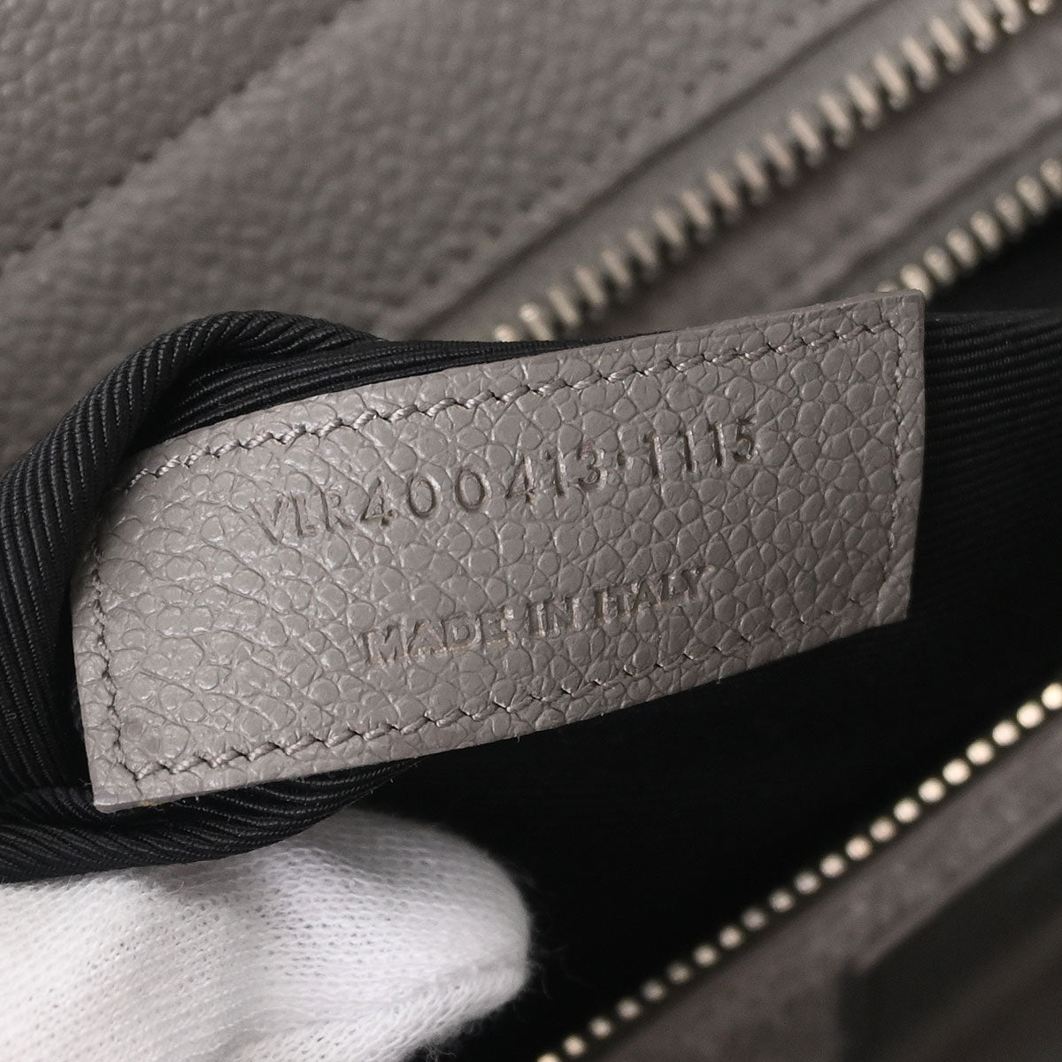 Saint Laurent Gray Cabas Rive 2way Shoulder Handbag