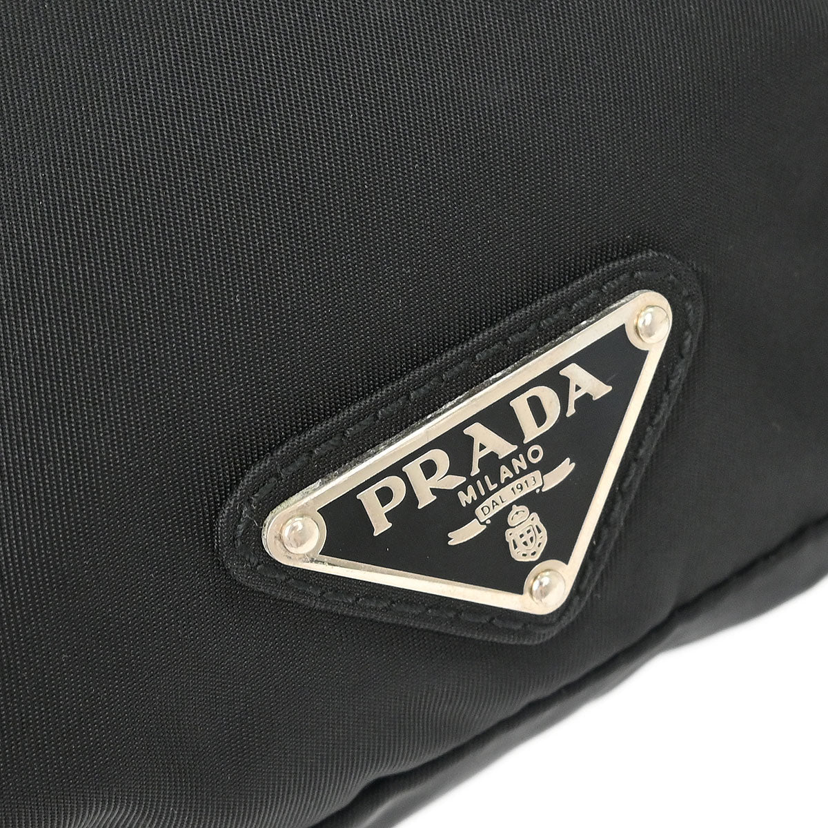 Prada Black Nylon Bum Bag