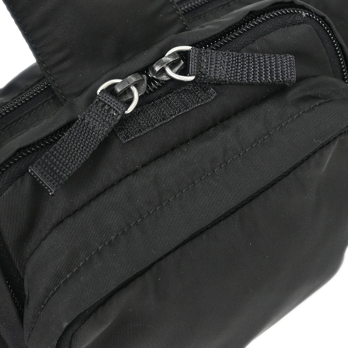 Prada Black Nylon Bum Bag