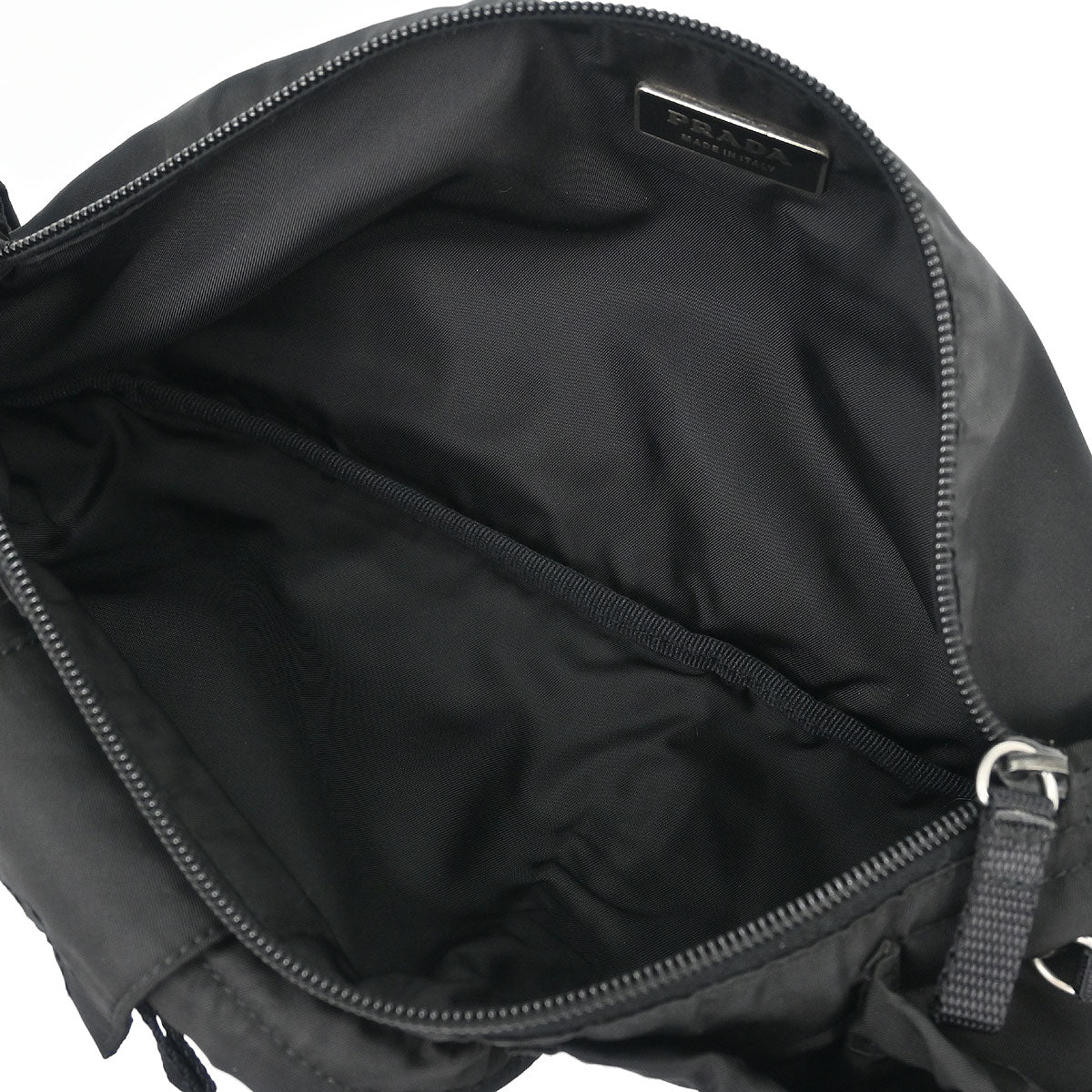 Prada Black Nylon Bum Bag