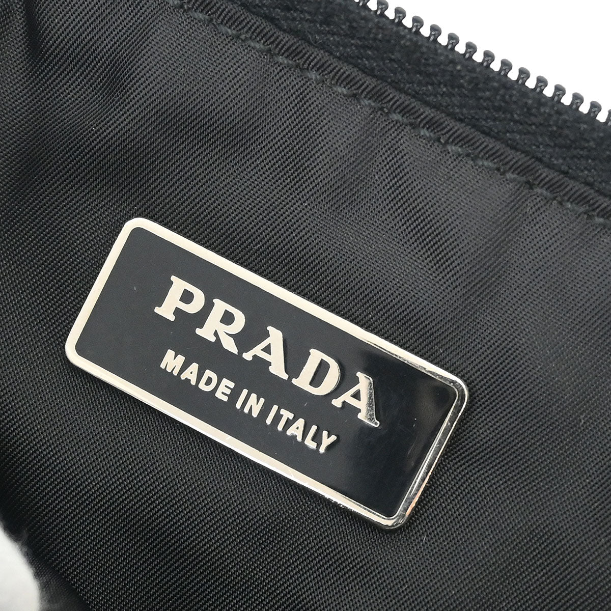 Prada Black Nylon Bum Bag