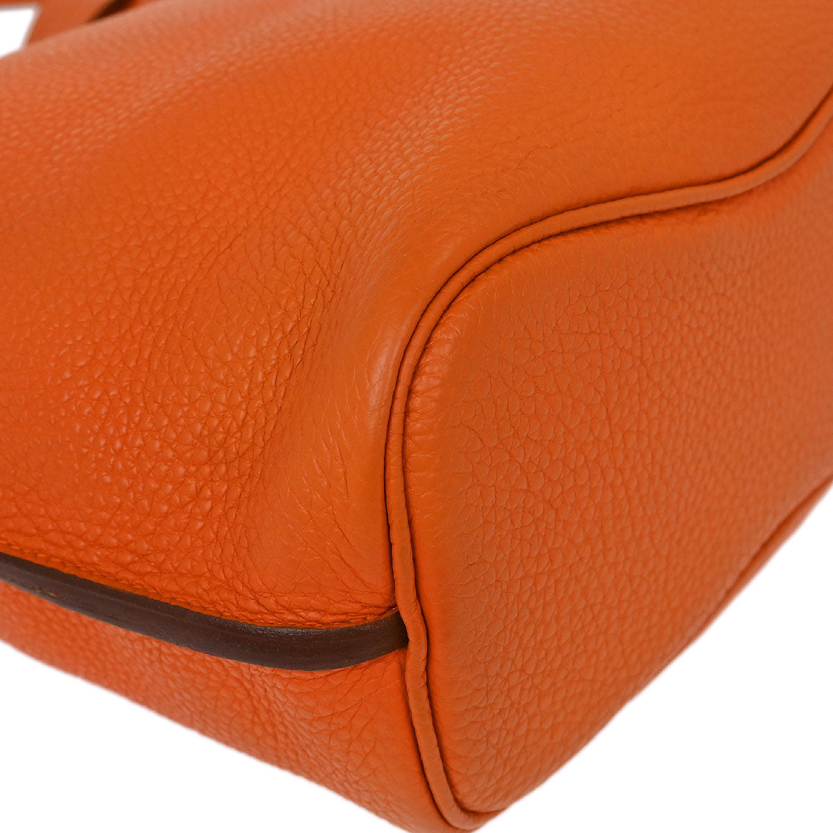 Hermes Orange Togo So Kelly 22 Shoulder Bag