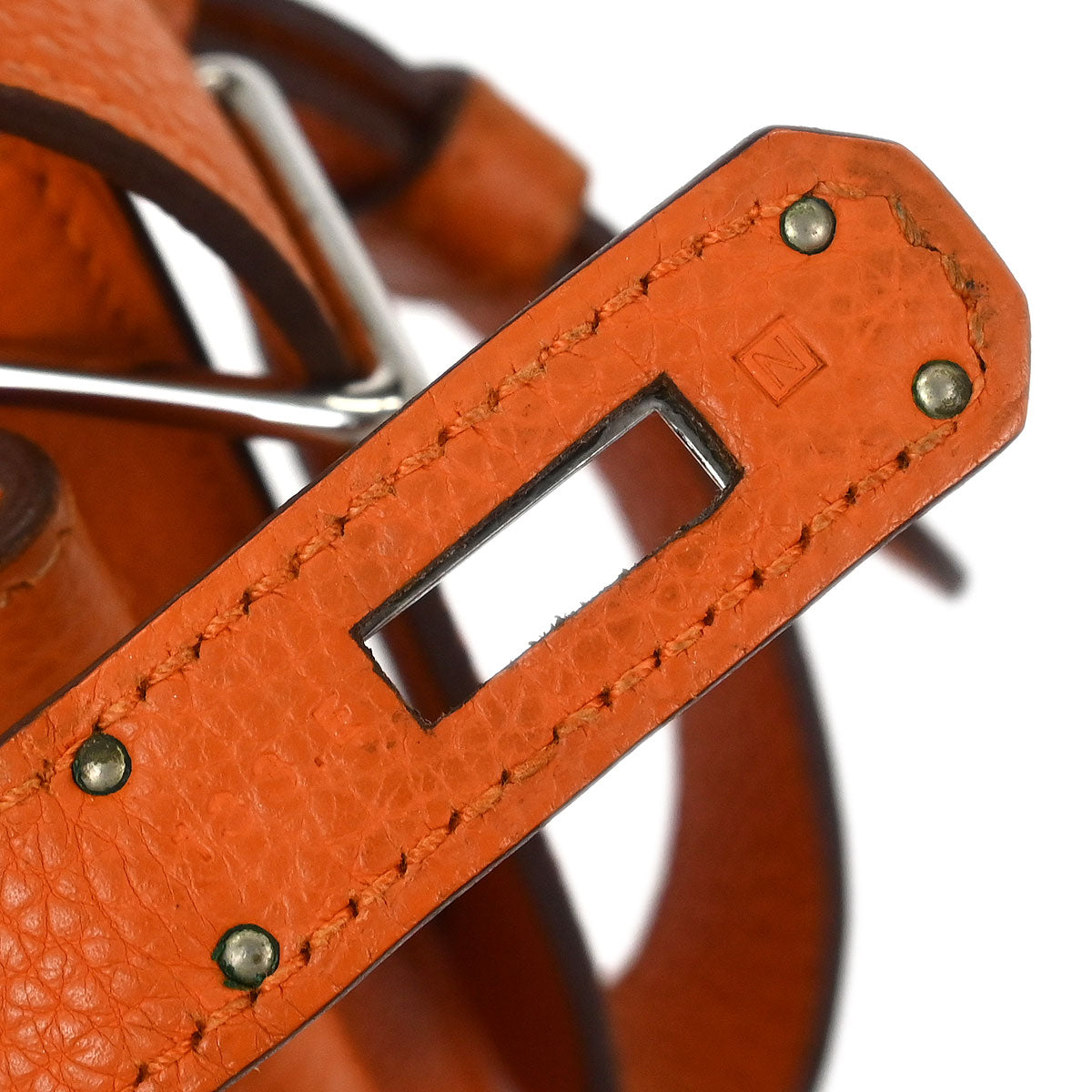 Hermes Orange Togo So Kelly 22 Shoulder Bag