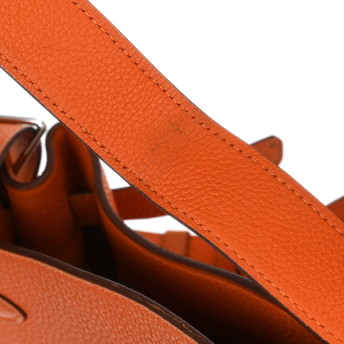 Hermes Orange Togo So Kelly 22 Shoulder Bag