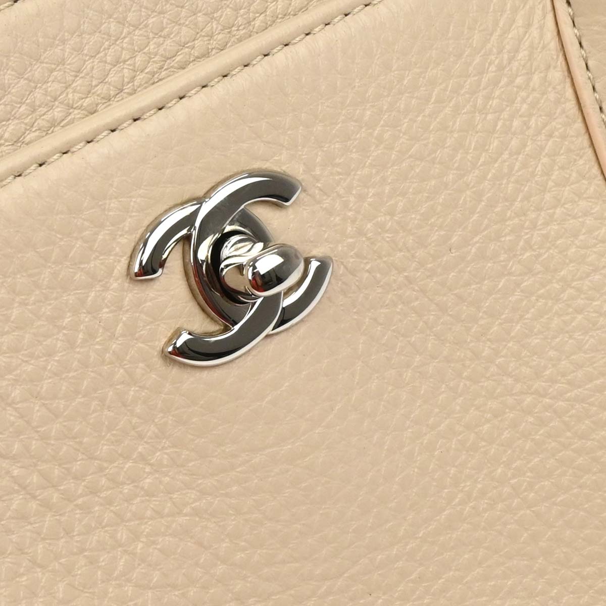 Chanel Black Deerskin Executive Cerf Tote Bag