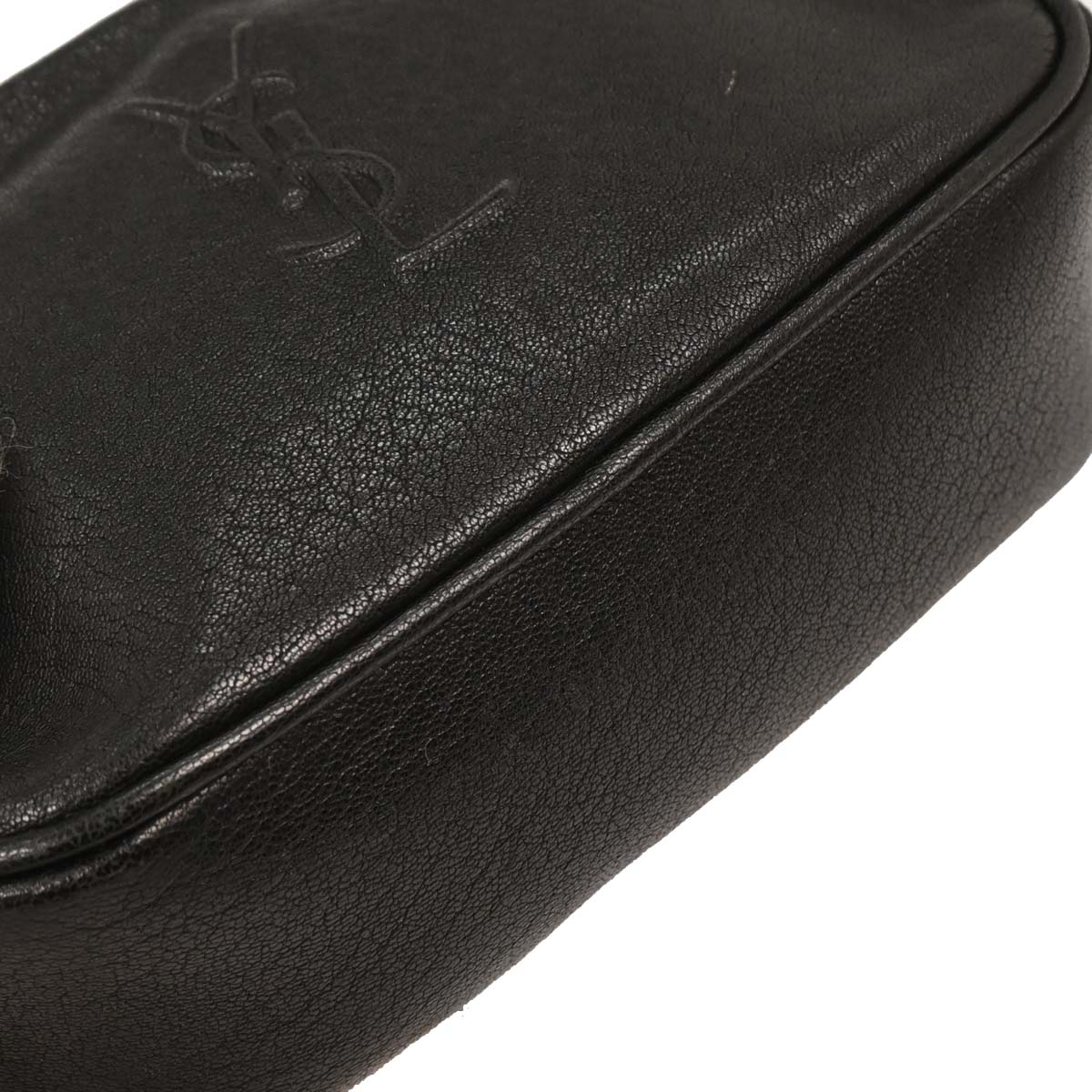 Saint Laurent Black Lou Belt Bag