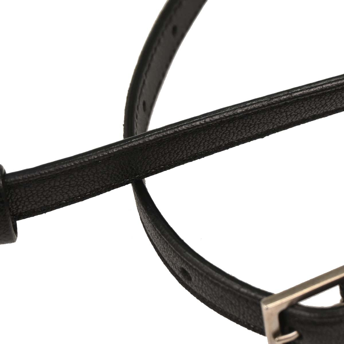 Saint Laurent Black Lou Belt Bag