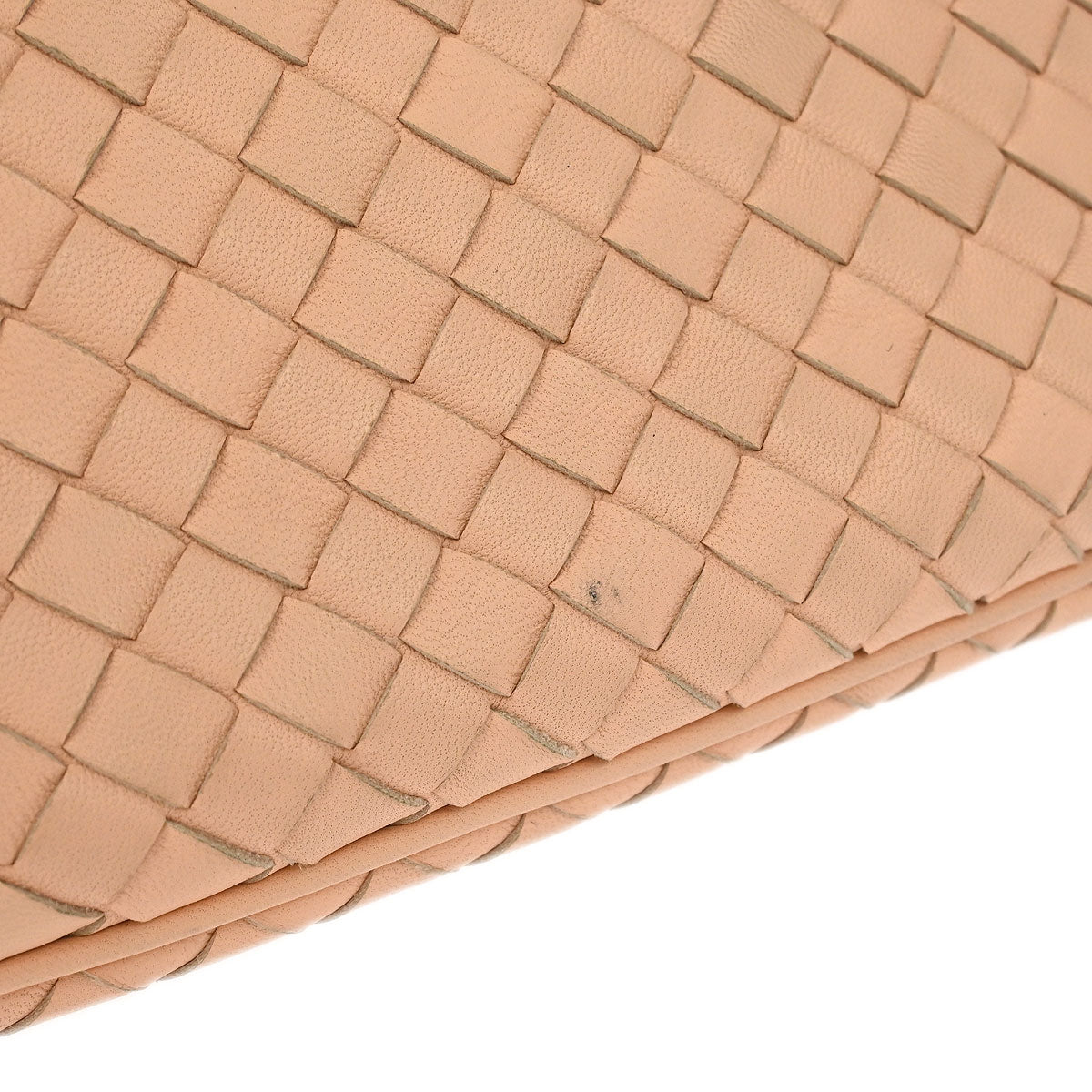 Bottega Veneta Light Pink Intrecciato Tote Handbag