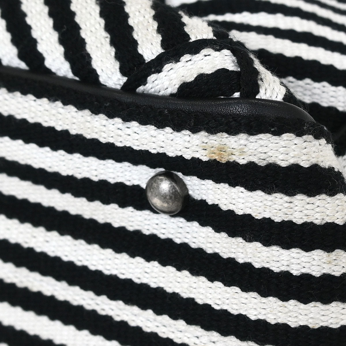 Chanel Black Canvas Small New Deauville 2way Shoulder Tote Bag
