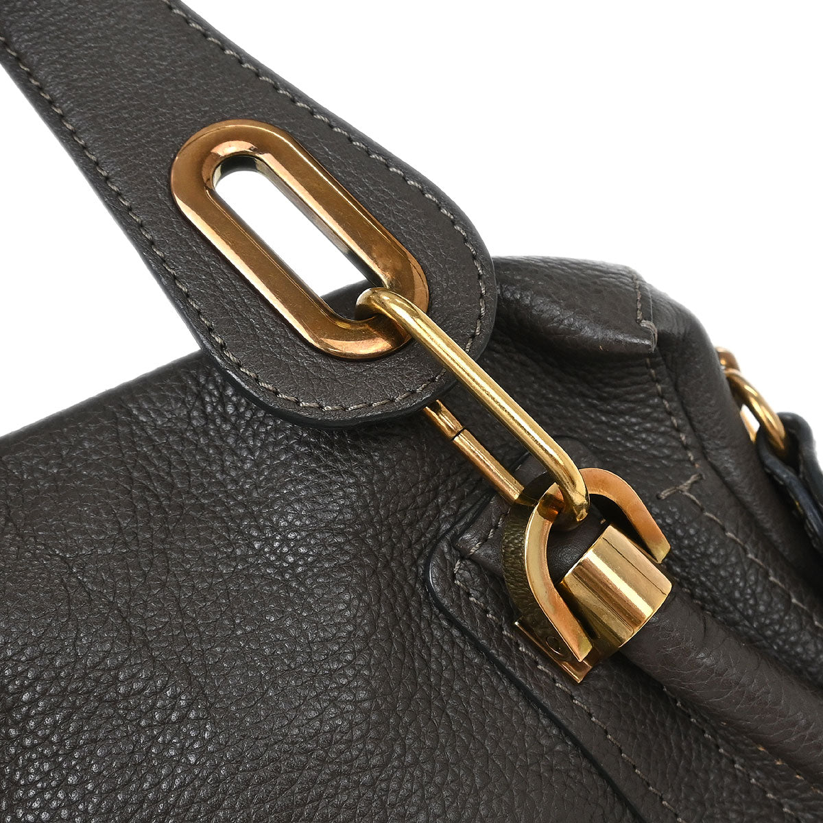 Chloe Gray Paraty 2way Shoulder Handbag