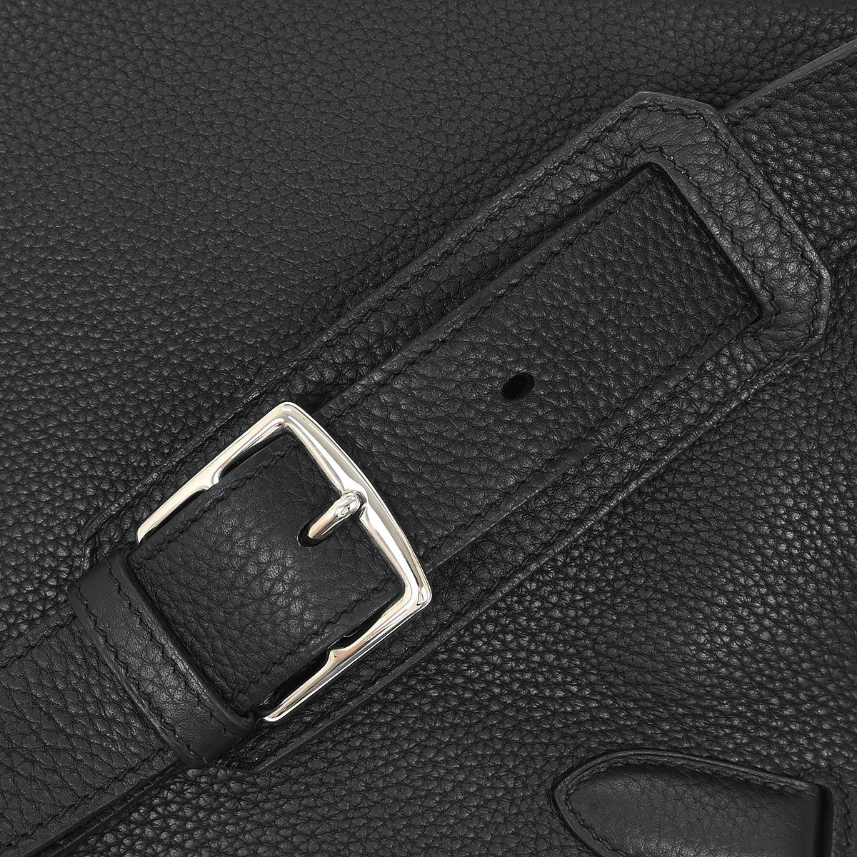 Hermes Black Taurillon Clemence Jypsiere 31 Shoulder Bag
