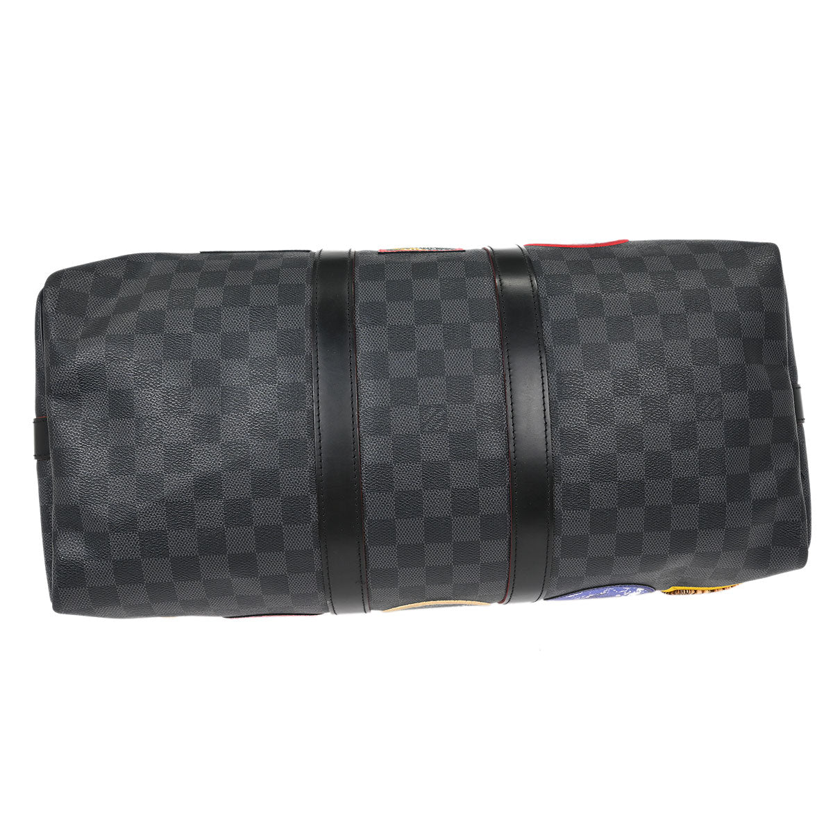 Louis Vuitton Graphite LV Alps Keepall Bandouliere 45 Handbag N40043