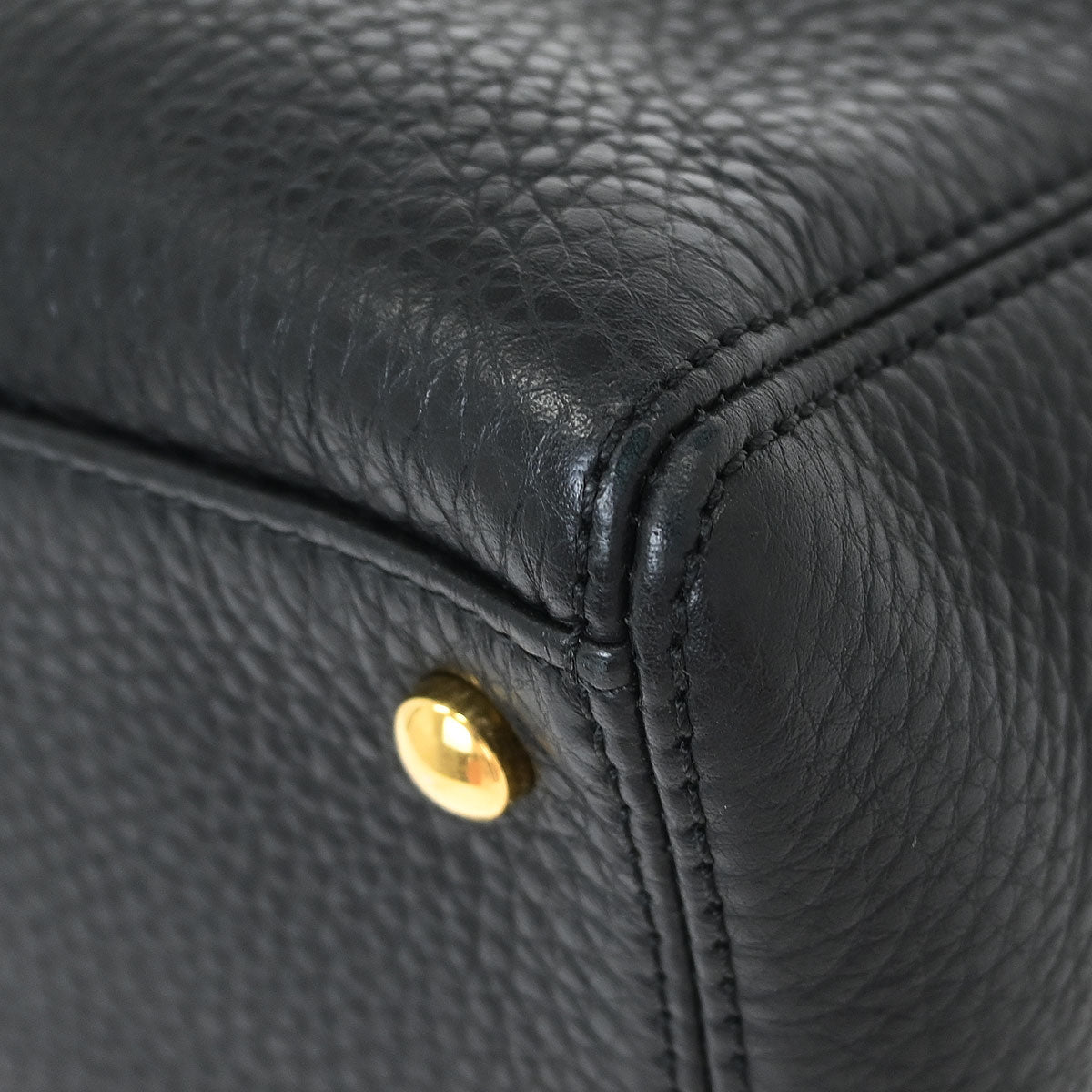 Chanel Black Deerskin Executive Cerf Tote Handbag