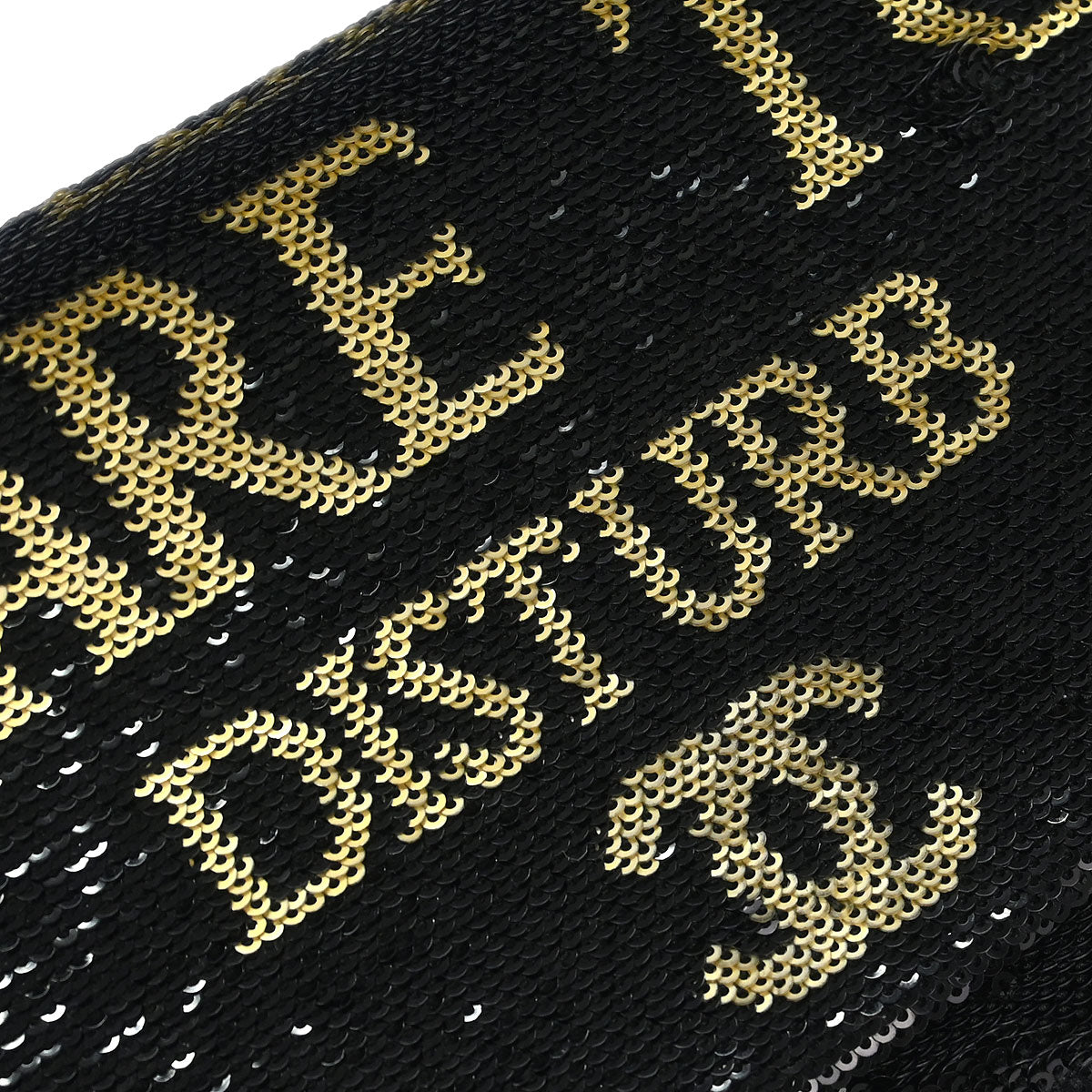 Chanel Black Sequins Dare To Disturb Shoulder Bag