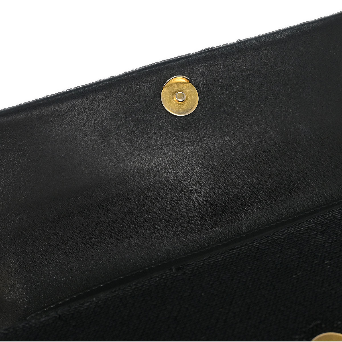 Chanel Black Sequins Dare To Disturb Shoulder Bag