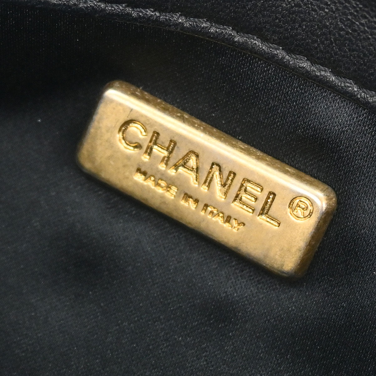 Chanel Black Sequins Dare To Disturb Shoulder Bag